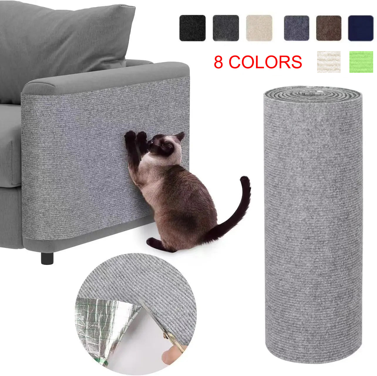 Cat Scratching Carpet