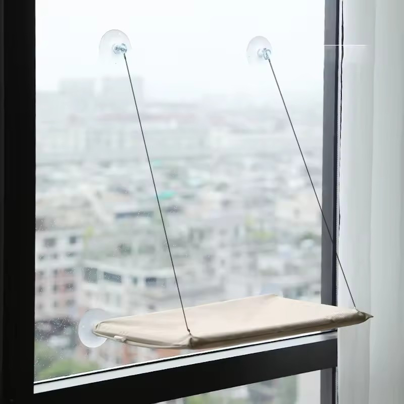 Bed with Suction Cups