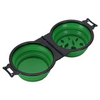 Dual Pet Travel Bowl