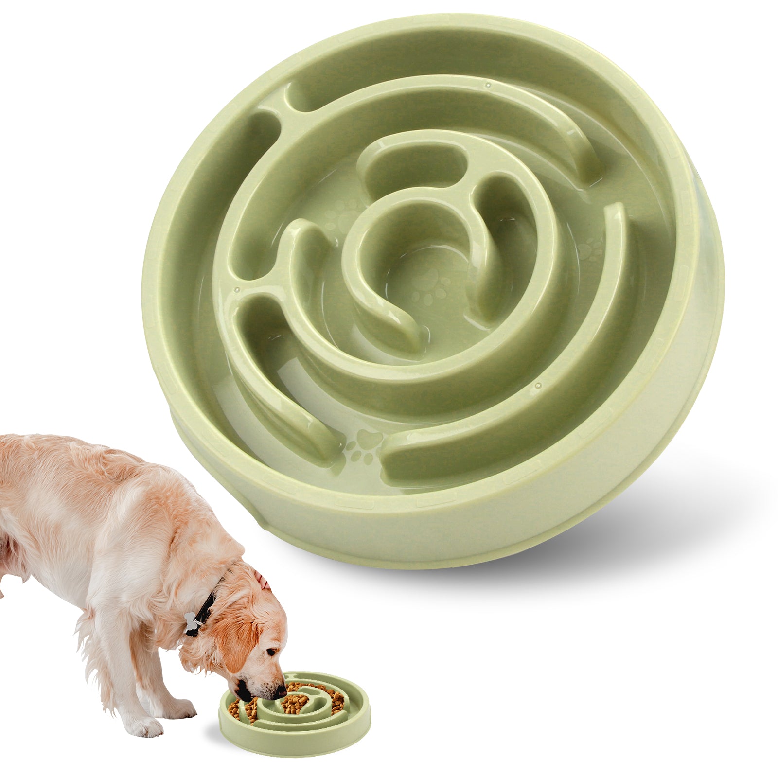 Slow Feeder Dog Bowl (Non-Slip)