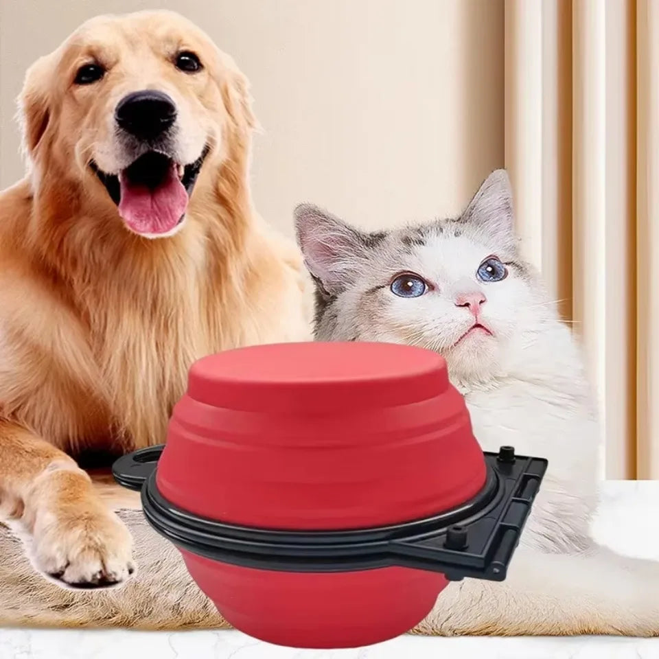 Dual Pet Travel Bowl