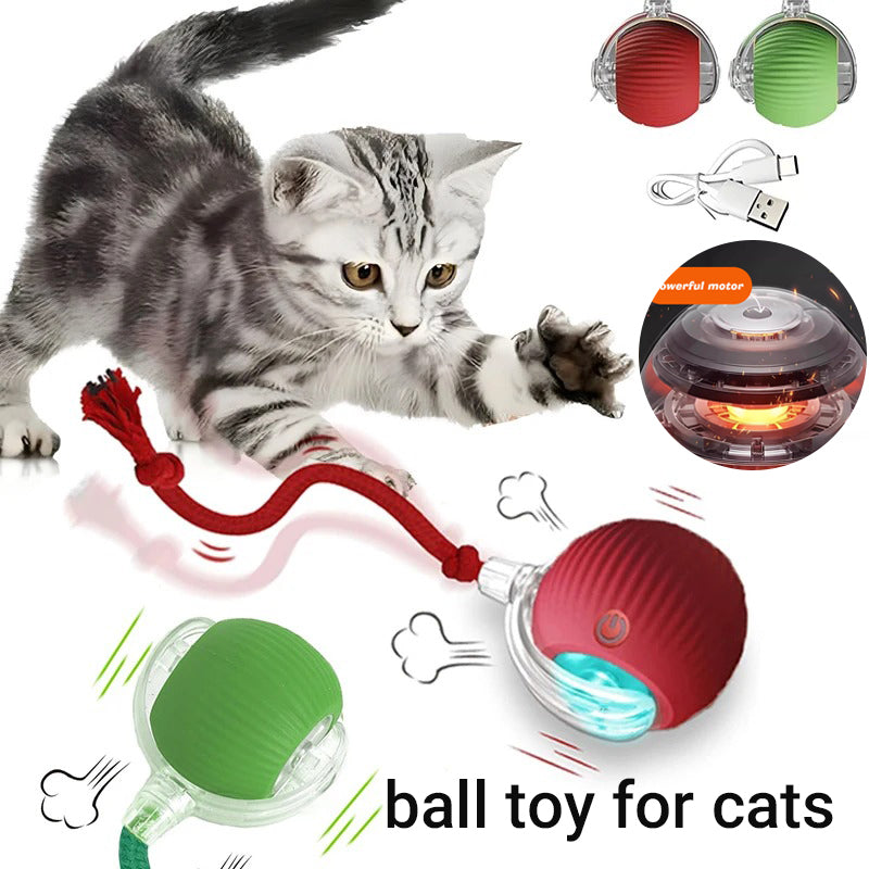 Automatic Cat Interactive Ball