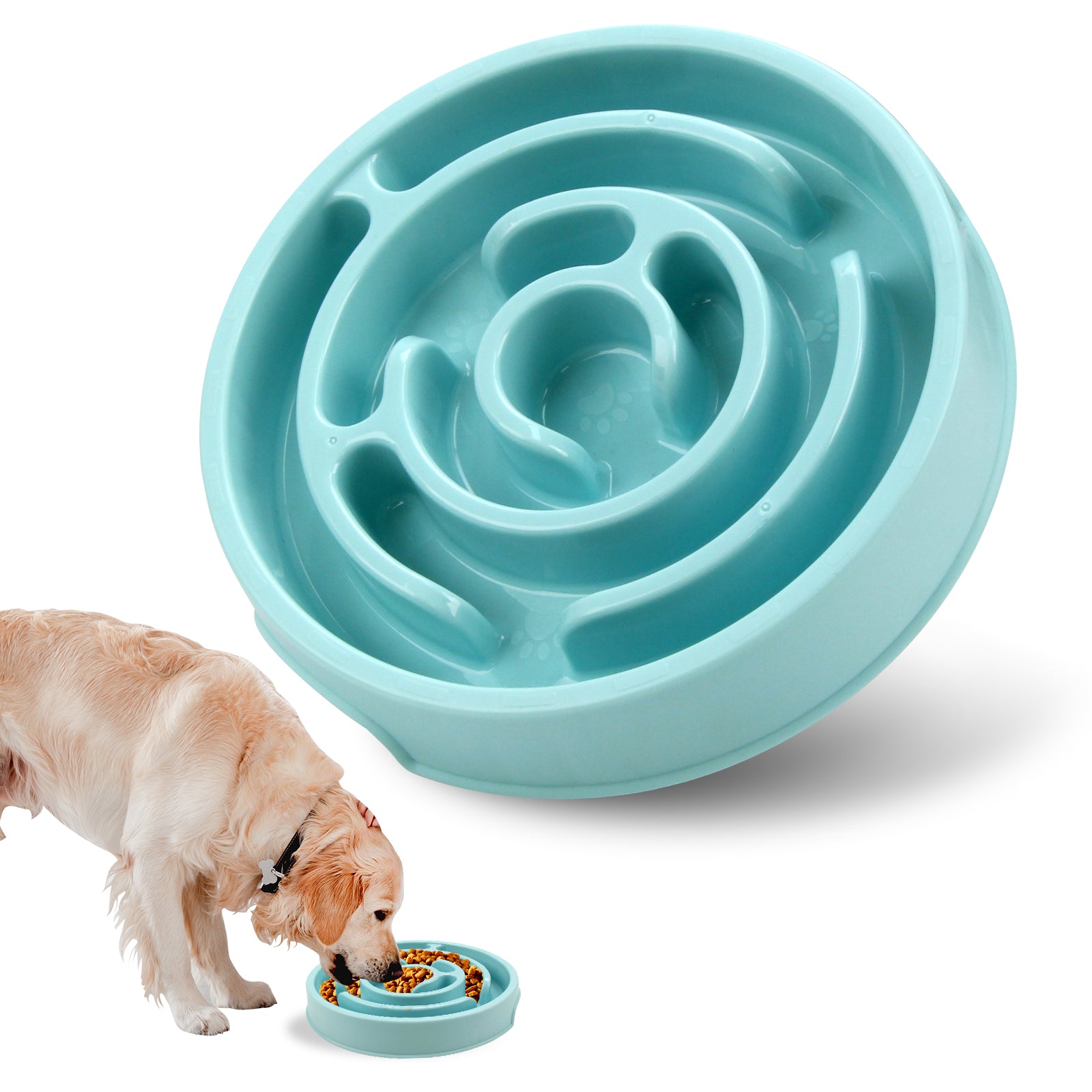 Slow Feeder Dog Bowl (Non-Slip)
