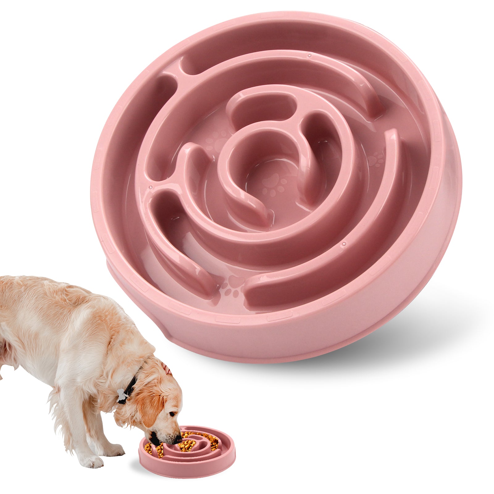 Slow Feeder Dog Bowl (Non-Slip)